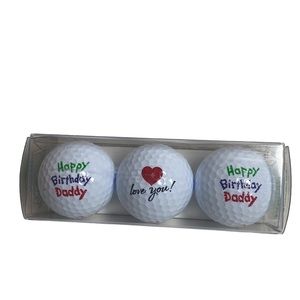 NWOT Special Occasion Golf Balls Pro Grade 1 enjoy life Pack of 3